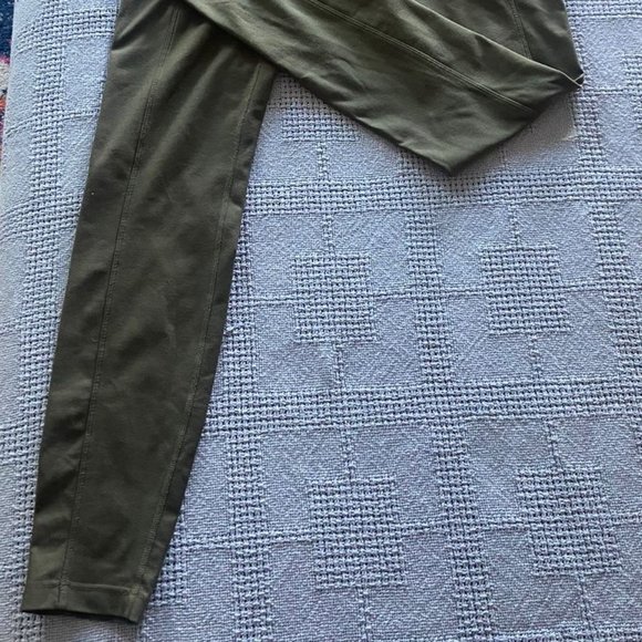Olive Green Eddie Bauer Leggins Size Small - Picture 2 of 7